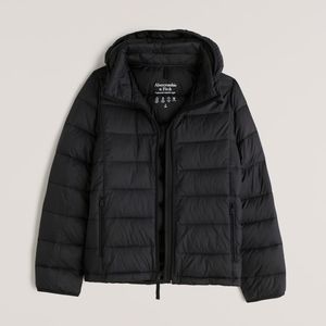 Abercrombie & Fitch - Black Puffer Jacket